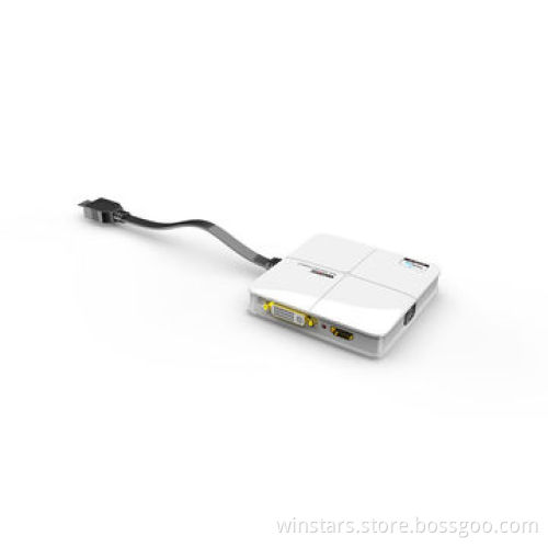 USB3.0 to HDMI and DVI Dual Head Graphics Adapter, 5.1 Surround Sound AudioNew